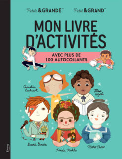 Mon Livre d'activites - Petite & Grande - avec plus de 100 Autocollants, Kimane