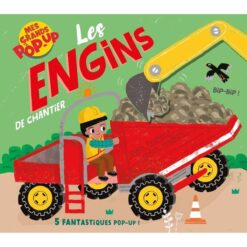 Mes Grand pop-up - les Engins de Chantier, 1 2 3 Soleil