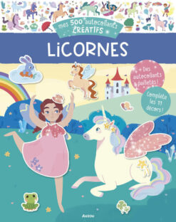 Mes 500 Autocollants - Licorne, Auzou