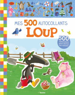 Mes 500 Autocollants Loup, Auzou