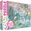 Puzzle Cherche et Trouve - Licornes, Auzou