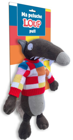 Ma Peluche Loup Pull - Jouet, Auzou