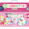 Ma Pochette de 100 Gommettes Licornes - qui Brillent dans le Noir, Auzou