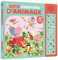 Mes Jolies Comptines d'animaux - 20 Puces Sonores, Auzou