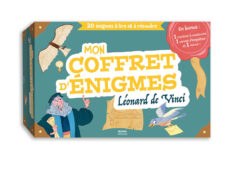 Mon Coffret d'enigmes Leonard de Vinci, Auzou
