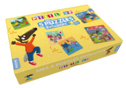 P'tit Loup - mes 5 Puzzles Evolutifs, Auzou