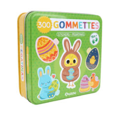 Boite 300 Gommettes Metal - Paques, Auzou