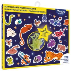 Autocollants Phosphorescents - 8 Etoiles Phosphorescentes !, Auzou