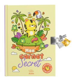 Mon Carnet Secret - Porte-cle Tigre, Auzou