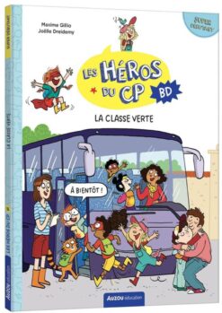 Les Heros du CP en BD - Super Debutant - la Classe Verte, Auzou