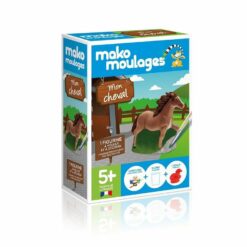 loisir créatif - mako moulage enfant animaux - mon cheval - fabriqué en france - mako moulage - la maison de zazou
