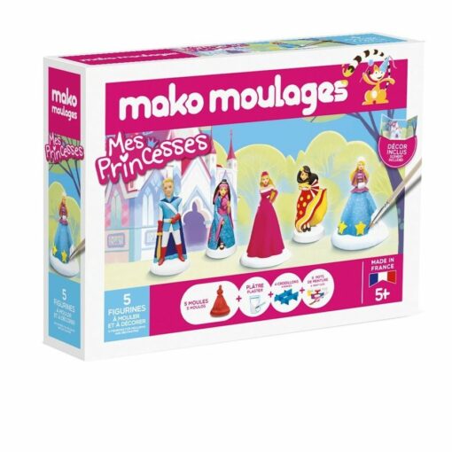 loisir créatif - mako moulage enfant princesse - mes princesses - fabriqué en france - mako moulage - la maison de zazou