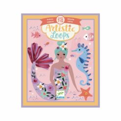 loisir créatif - pochette de 4 cartes à embellir - atlantis - djéco - la maison de zazou