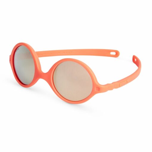 lunettes de soleil diabola 2.0 ki et la - 0-1 ans - orange fluo - ki et la - la maison de zazou