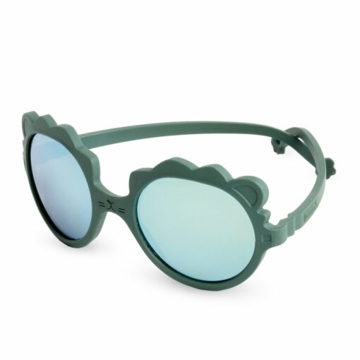 lunettes de soleil lion ki et la - 2-4 ans - vert - ki et la - la maison de zazou