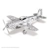 maquette métal earth 12-14 ans - avion mustang p-51 - métal earth