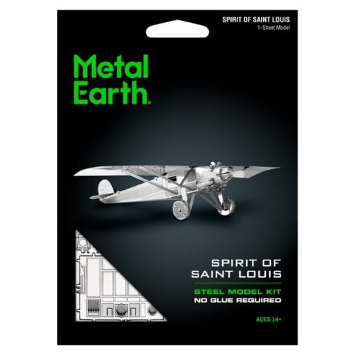 maquette métal earth 12-14 ans - spirit of saint louis - métal earth