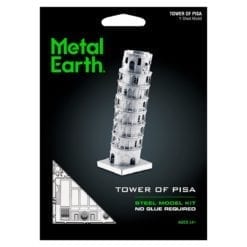 maquette métal earth 12-14 ans - tour de pise - métal earth