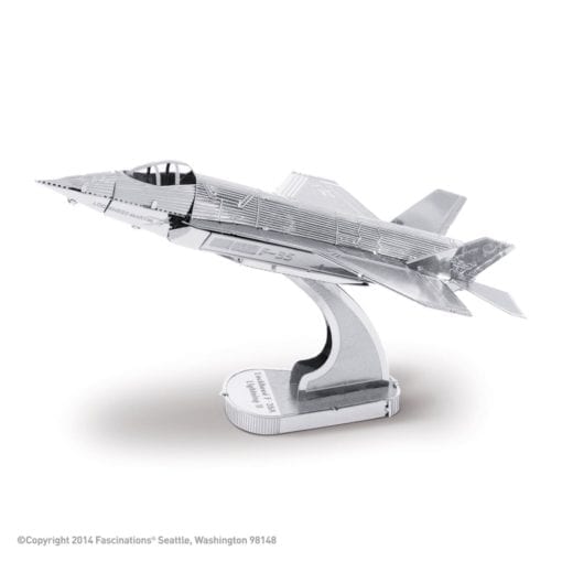 maquette métal earth 12-14 ans - avion f-35a lightning ii - métal earth