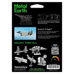maquette métal earth 12-14 ans - avion f-15 - métal earth