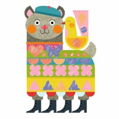 coffret de pochoirs et coloriage - normographe - normé mais droles - djeco - la maison de zazou