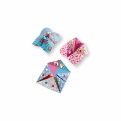 origami - cocottes à gages fleurs - djéco - la maison de zazou