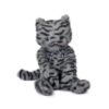 Peluche Grisouille Chat Méloé – AirCollection – peluche artisanale ultra douce made in France, confectionnée à la main en Bretagne – Mailou Tradition – La Maison de Zazou – Rennes