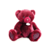 peluche ours histoire d'ours- ours collection bois de rose - 30 cm - la maison de zazou
