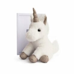peluche licorne or  - 23 cm - histoire d'ours