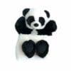 peluche marionnete panda - 25 cm - histoire d'ours