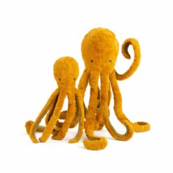 peluche petit poulpe - 45 cm  - tout autour du monde - moulin roty - la maison de zazou