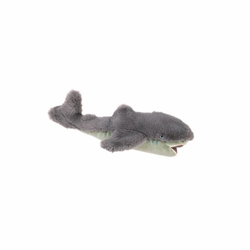 peluche petit requin - 31 cm  - tout autour du monde - moulin roty - la maison de zazou
