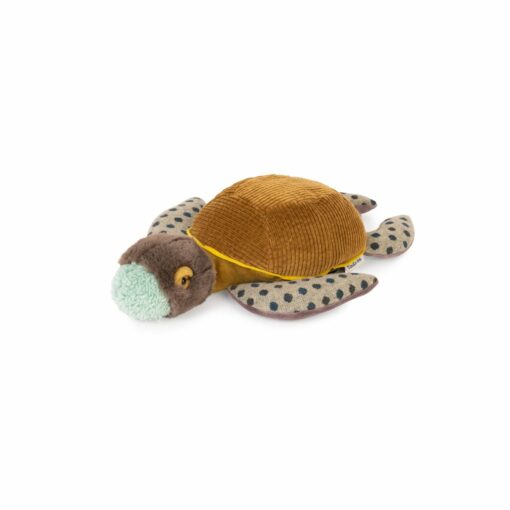 peluche petite tortue - 36 cm  - tout autour du monde - moulin roty - la maison de zazou