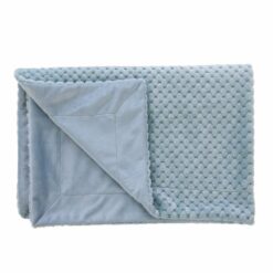 plaid retro bleu - amadeus - la maison de zazou - rennes