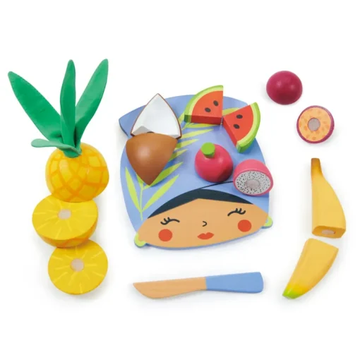 planche à découper - fruits - jouet en bois- tender leaf toys - la maison de zazou