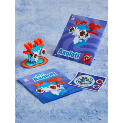 axolotl bleu - plus plus - la maison de zazou - rennes