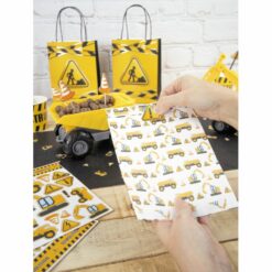 sac papiers chantier - décoration de table - fête - tim & puce factory - la maison de zazou - rennes