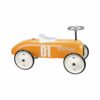 porteur en métal - voiture vintage orange - vilac - la maison de zazou