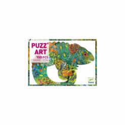 puzz'art chameleon 150 pcs - djéco - la maison de zazou