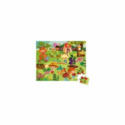 puzzle 36pcs - puzzle potager - en bois certifié fsc - kaloo - la maison de zazou