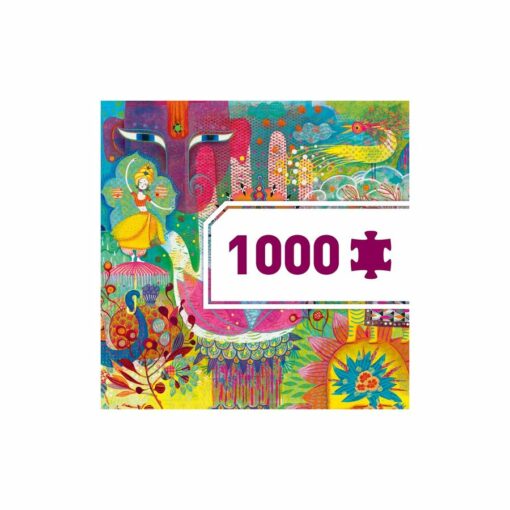 puzzle gallery magic india 1000 pcs - djéco - la maison de zazou