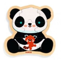 puzzlo panda - djeco - la maison de zazou