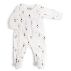 Pyjama bébé - 12m velours personnages - Après la pluie - Moulin Roty