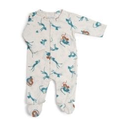 Pyjama bébé - 6m jersey crème allover guépards - Sous mon baobab - Moulin Roty