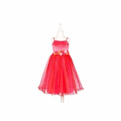 robe deguisement 8-12 ans evyane rouge souza
