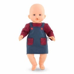robe marinière pour bébé corolle - 36 cm - la fête du potager - corolle