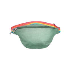 sac banane femme irise vert - caramel et cie - la maison de zazou - rennes