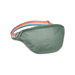 sac banane femme irise vert - caramel et cie - la maison de zazou - rennes