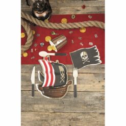 serviettes pirates - décoration de table - fête - tim & puce factory - la maison de zazou - rennes