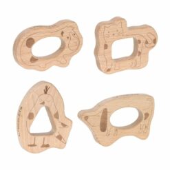 anneau de dentition en bois - lassig - la maison de zazou - rennes